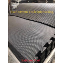 2-side Interlocking /Hammer Top Rubber Mat for Gym/Stable/Garage 6x4ftx17mm