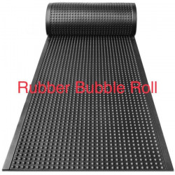 Heavy Duty Industrial Rubber Bubble Roll  Mat Anti-Fatigue