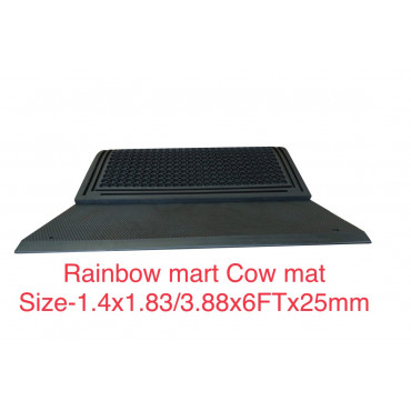 Heavy-Duty Cow / Pony Mat 1.4x1.83METER / 3.88x6FEETx25MM Thickness Heavy-Duty Cow / Pony Mat 1.4x1.83METER / 3.88x6FEETx25MM Thickness