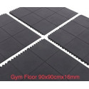 Interlocking Rubber Safety Mat 90X90X16mm