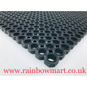 HEXAGON Premium Hollow Rubber MAT 1x1.5mx23 to 24mm, 17.5kg