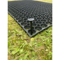 Rainbow-Mart / Long Runner Rubber Grass Mat 1.5MX7.5 Meter- Length X 22mm Thickness