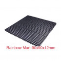  Rubber Safety Mat for Restaurant 90x90cmx12mm