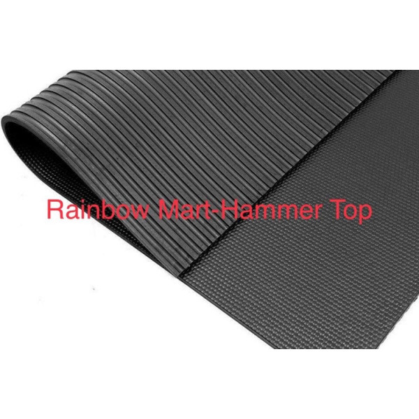 Rubber Stable /Horse Hammer Top Mats-6x4ftx17mm
